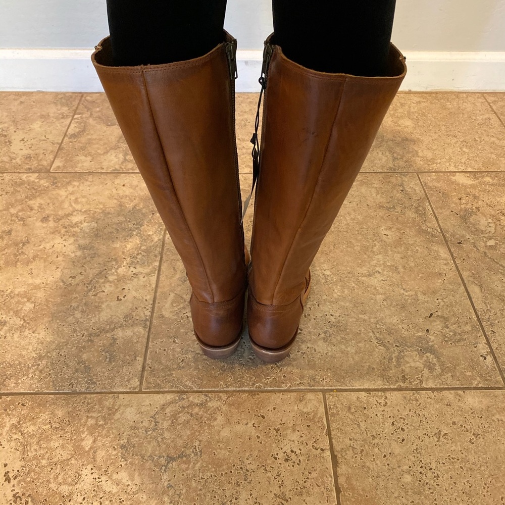 Frye Billy Inside Zip extended calf boots - Picture 5 of 8